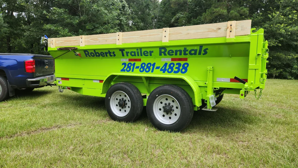 Sweet Pea dump trailer thumbnail 2 - Hydraulic dump trailer