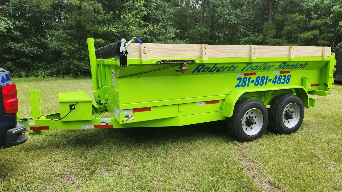 Sweet Pea dump trailer thumbnail 4 - Professional dump trailer